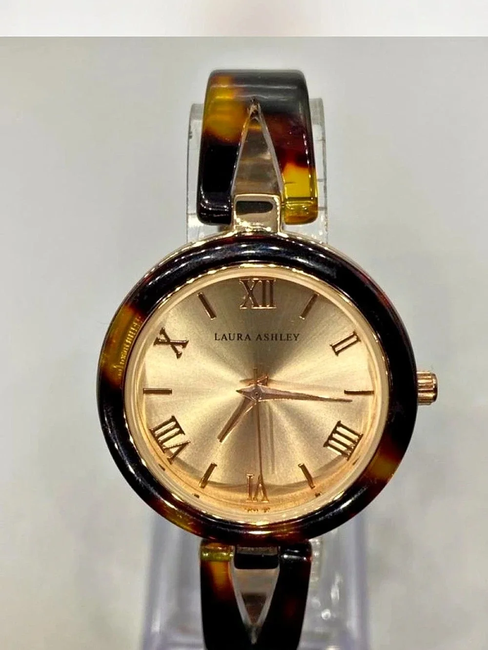 *** Laura Ashley ^^^ Gold Hardwear * Roman Numeral Dial ^^^ Amber Watch ^*^